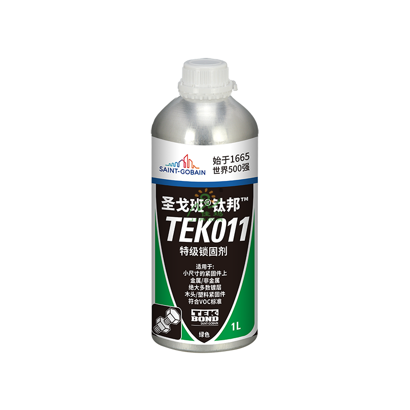 圣戈班螺紋鎖固膠TEK011-1L-綠