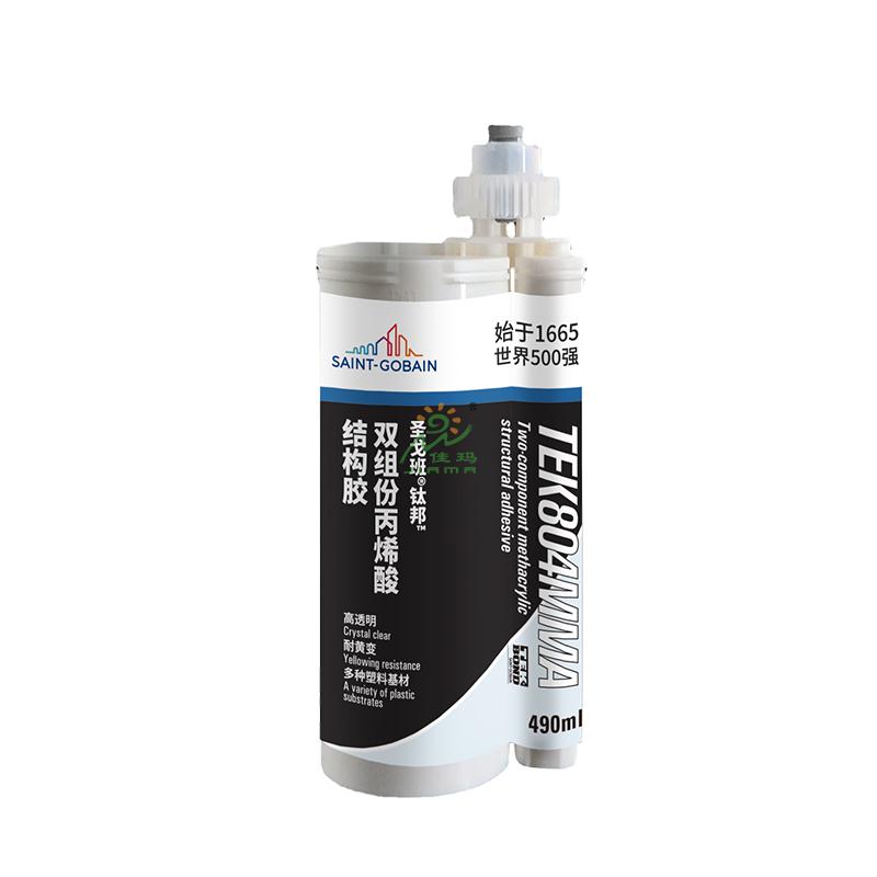 圣戈班雙組份丙烯酸酯結(jié)構(gòu)膠TEK804MMA-490ml