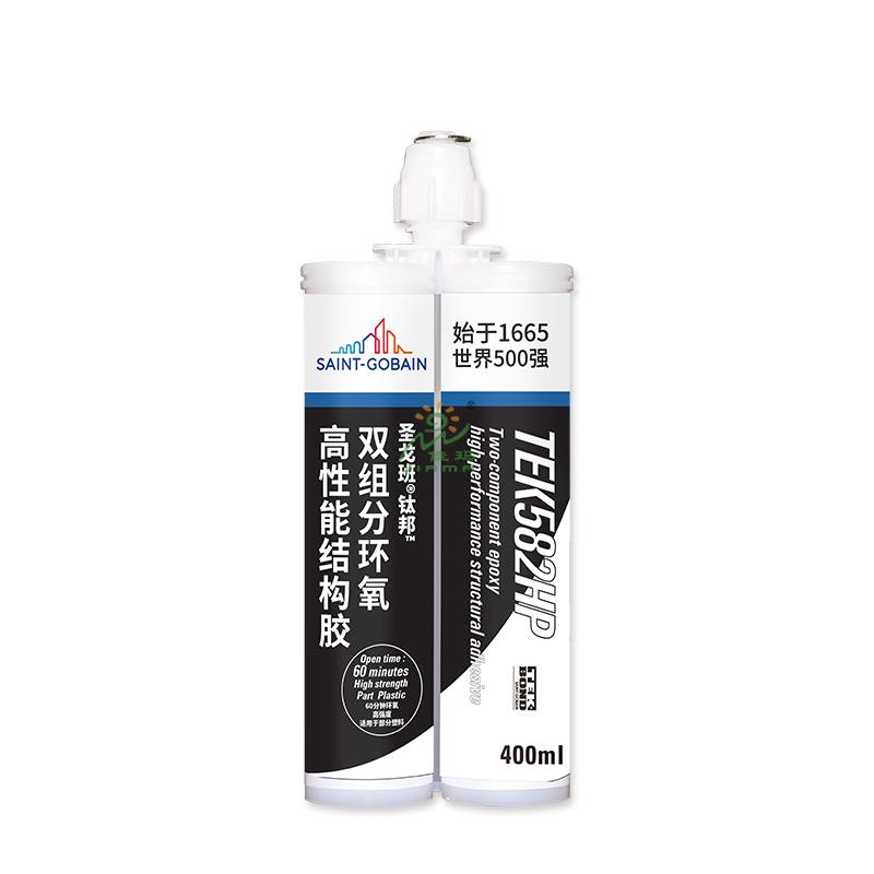 圣戈班雙組份環(huán)氧膠TEK582HP-400ml-透明色&琥珀色